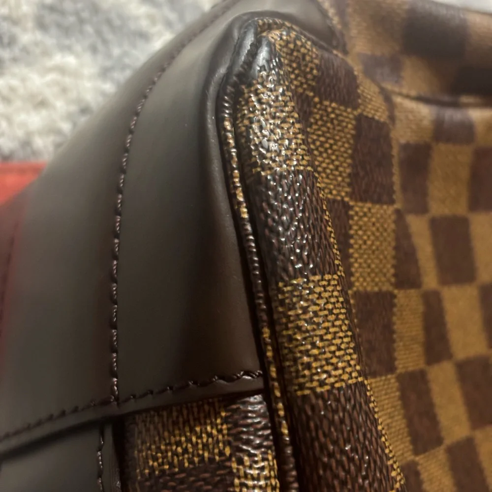 🔥🔥Unisex Louis Vuitton Brown Damier Ebene Leather Crossbody/Messenger Bag 🔥🔥